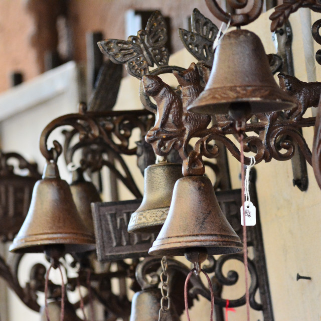 "Door bells" by Amit Mendelsohn - £50.00 "Door bells" stock image