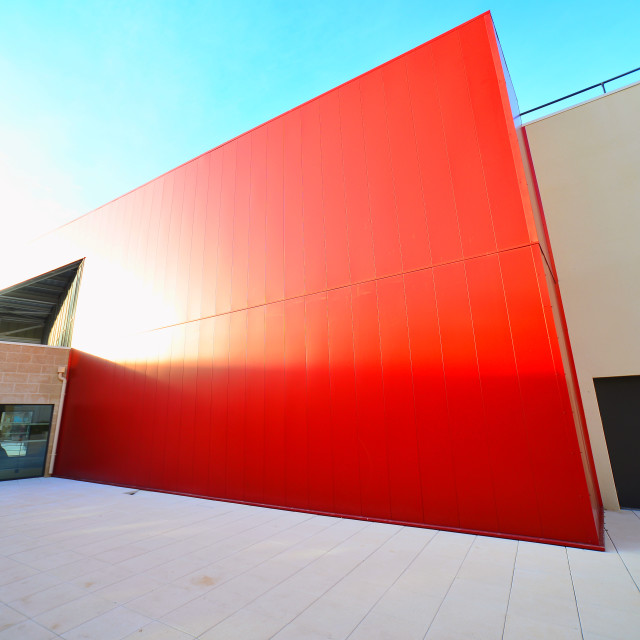 "A composition of colours and building" by Amit Mendelsohn - $49.80 "A composition of colours and building" stock image