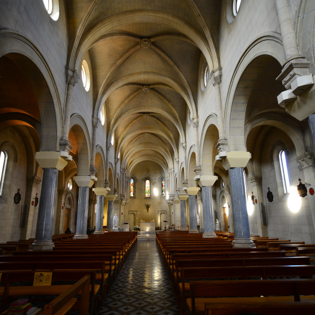 "The church of Istres" by Amit Mendelsohn - $49.80 "The church of Istres" stock image