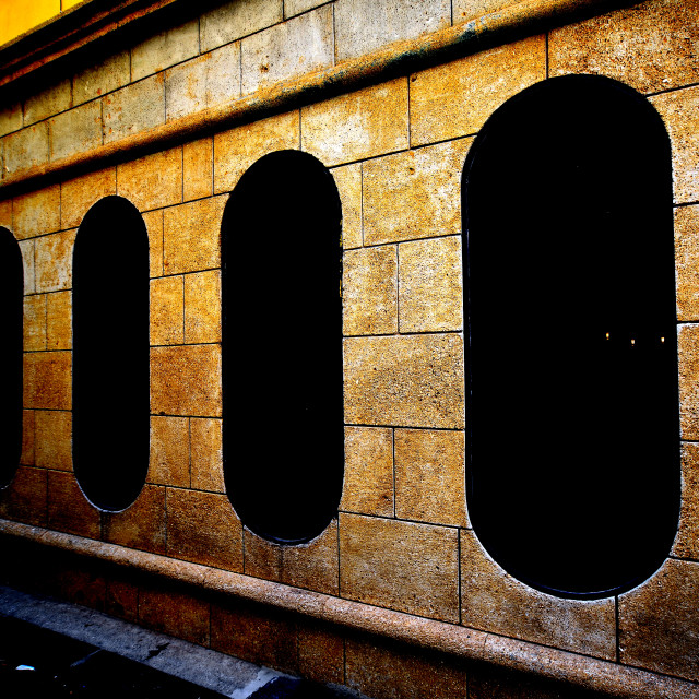 "Oval Windows" by Amit Mendelsohn - $49.80 "Oval Windows" stock image