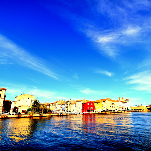 "The waterline of Martigues" by Amit Mendelsohn - $49.80 "The waterline of Martigues" stock image