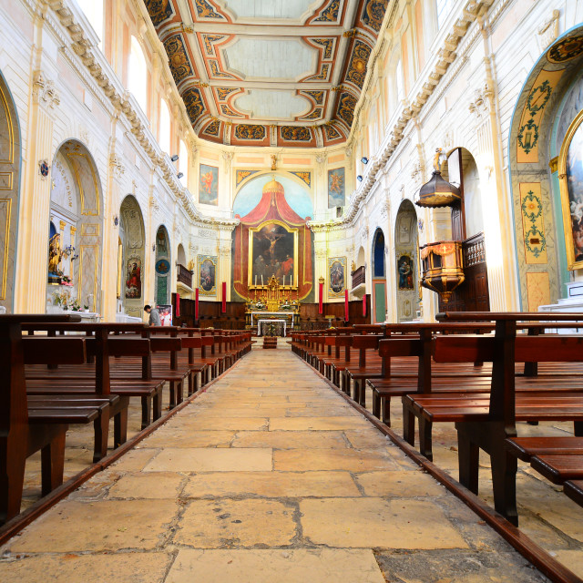"The church of Martigues" by Amit Mendelsohn - $49.80 "The church of Martigues" stock image