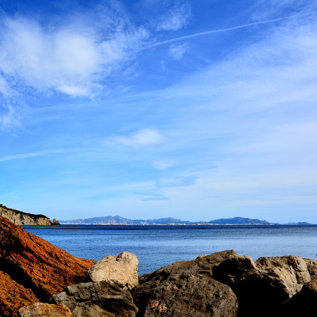 "Sea over the rocks" by Amit Mendelsohn - $49.80 "Sea over the rocks" stock image