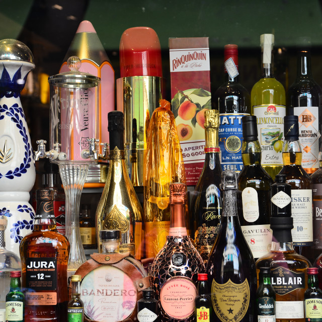 "Alcohol collection 2" by Amit Mendelsohn - $49.80 "Alcohol collection 2" stock image