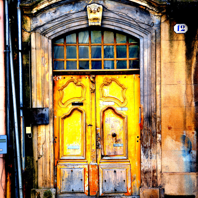 "An old door" by Amit Mendelsohn - $49.80 "An old door" stock image