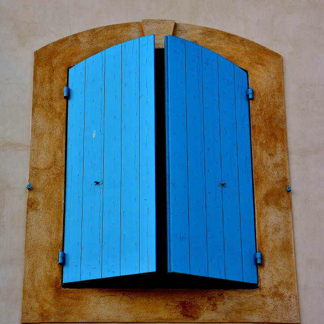 "A blue window" by Amit Mendelsohn - $49.80 "A blue window" stock image