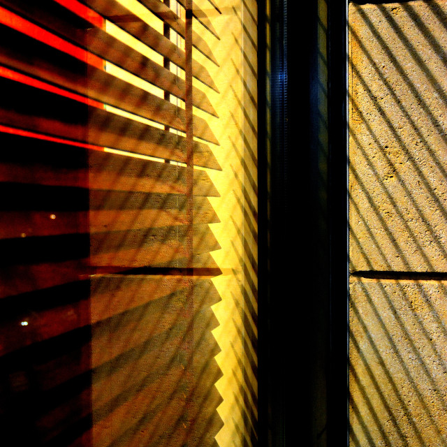 "Blinds and shadows" by Amit Mendelsohn - $49.80 "Blinds and shadows" stock image