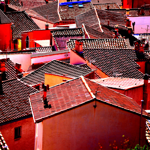"Rooftops" by Amit Mendelsohn - $49.80 "Rooftops" stock image