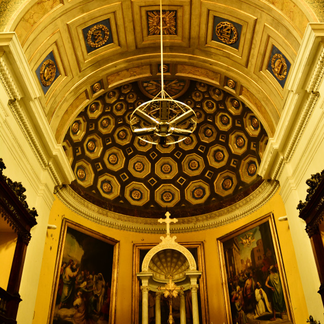 "The altAr of a church" by Amit Mendelsohn - £50.00 "The altAr of a church" stock image