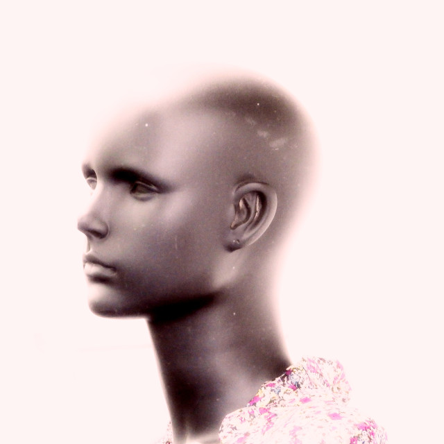 "Serious woman" by Amit Mendelsohn - £50.00 "Serious woman" stock image