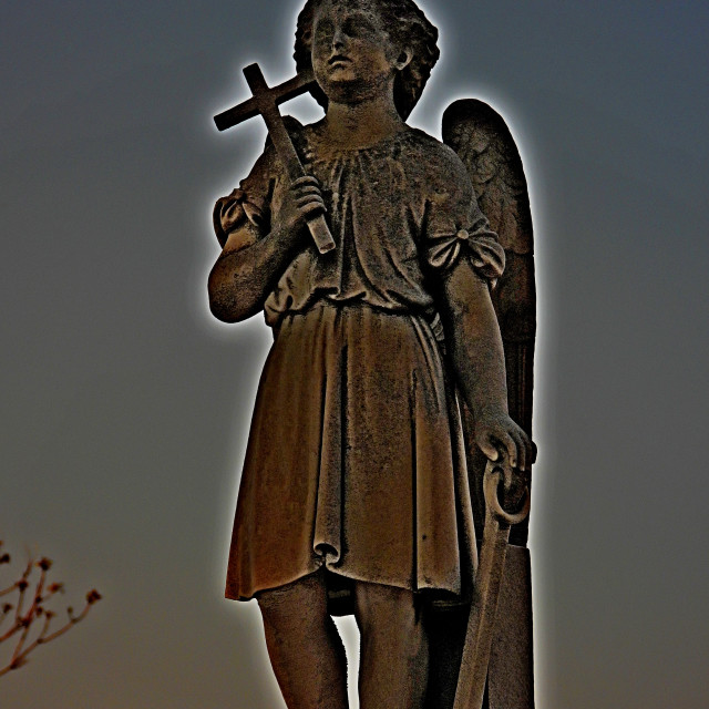 "The angel" by Amit Mendelsohn - £50.00 "The angel" stock image