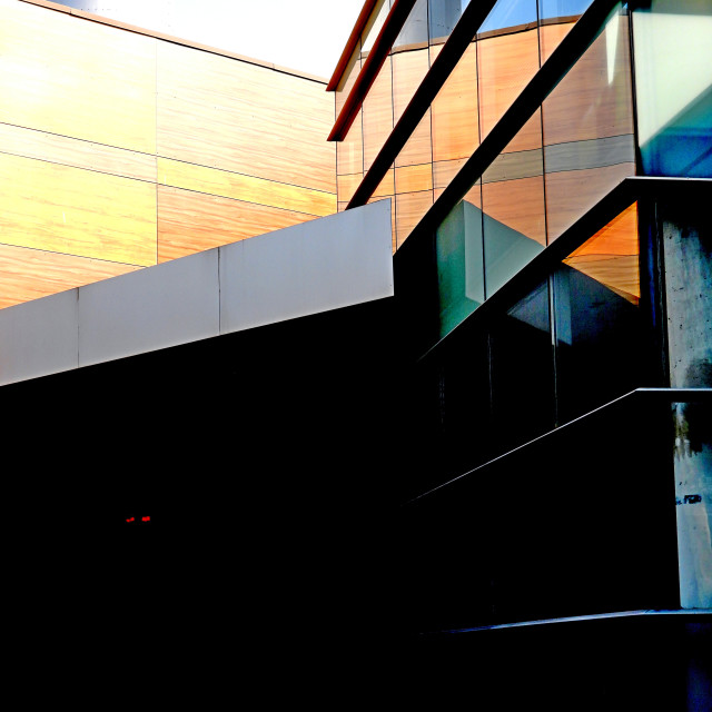 "Modern structure" by Amit Mendelsohn - £50.00 "Modern structure" stock image