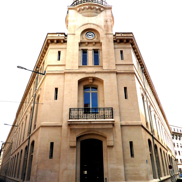 "The post and telegraph building marseille" by Amit Mendelsohn - £50.00 "The post and telegraph building marseille" stock image