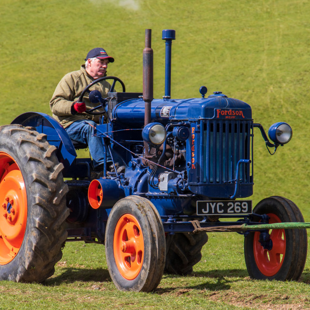 "The Les House Tractor Trundle 22" by Dorset Rural Photography - £5.00 "The Les House Tractor Trundle 22" stock image
