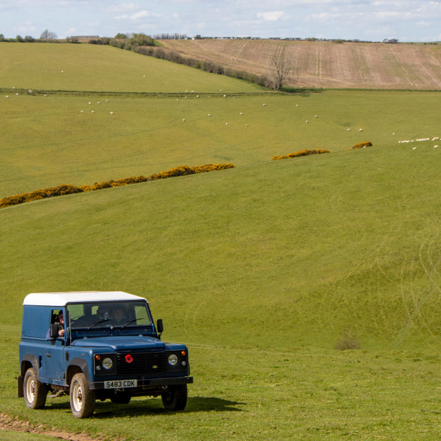 "The Les House Tractor Trundle 22" by Dorset Rural Photography - £5.00 "The Les House Tractor Trundle 22" stock image
