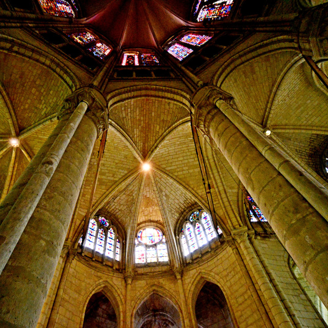 "St. Quentin cathedral" by Amit Mendelsohn - $48.91 "St. Quentin cathedral" stock image