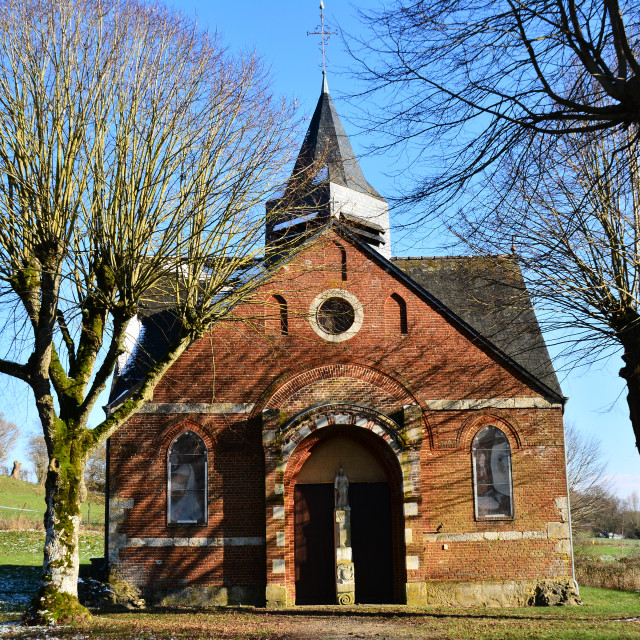 "A chapel in the countryside" by Amit Mendelsohn - $48.91 "A chapel in the countryside" stock image