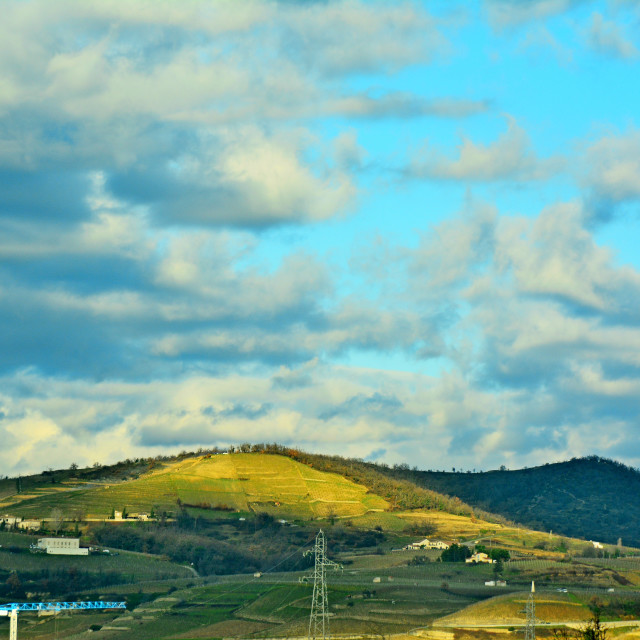 "Hills in the North of France" by Amit Mendelsohn - $48.91 "Hills in the North of France" stock image