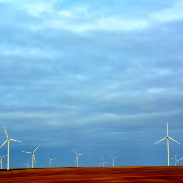 "Wind turbines" by Amit Mendelsohn - $48.91 "Wind turbines" stock image