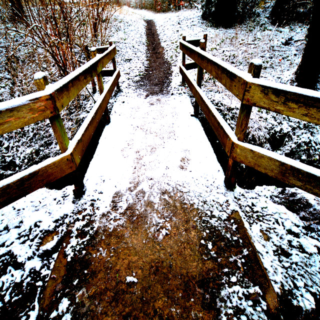 "A little bridge" by Amit Mendelsohn - $48.91 "A little bridge" stock image