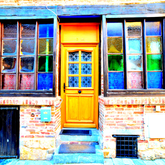 "A coloured vitrine" by Amit Mendelsohn - $48.91 "A coloured vitrine" stock image