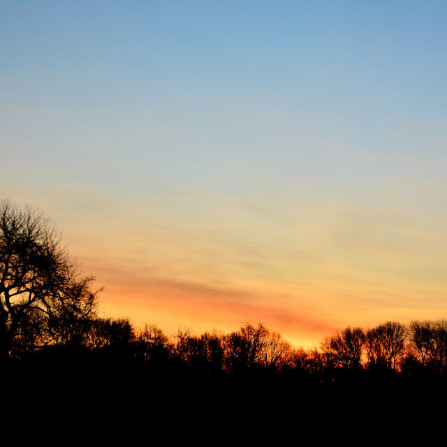 "Sunset in the country side" by Amit Mendelsohn - $48.91 "Sunset in the country side" stock image