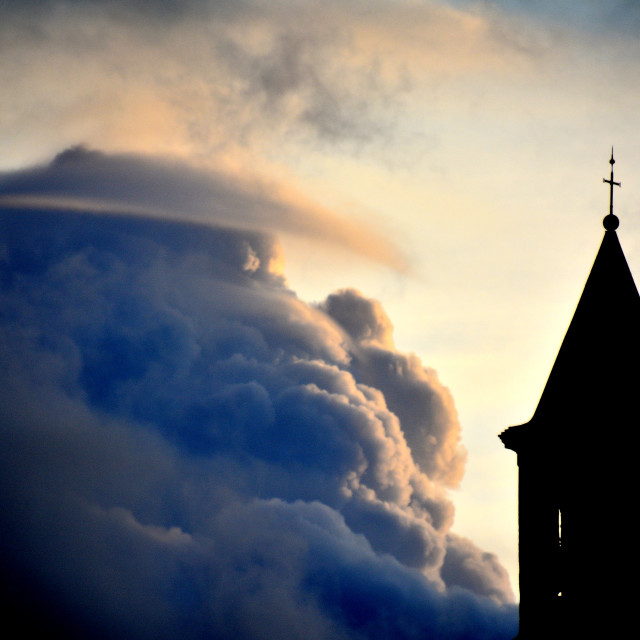 "Threatening sky" by Amit Mendelsohn - $48.91 "Threatening sky" stock image