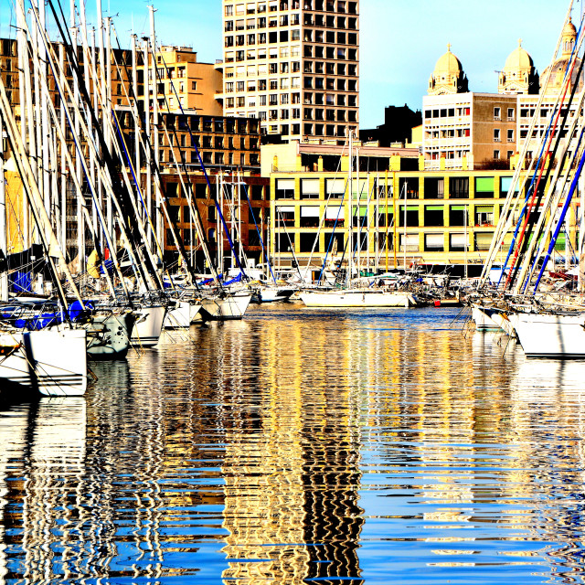 "City view reflected" by Amit Mendelsohn - $48.91 "City view reflected" stock image