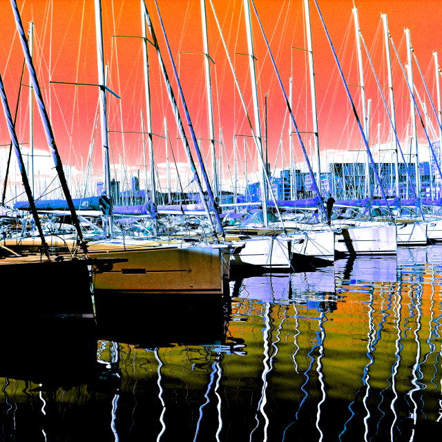 "Colourful port" by Amit Mendelsohn - $48.91 "Colourful port" stock image