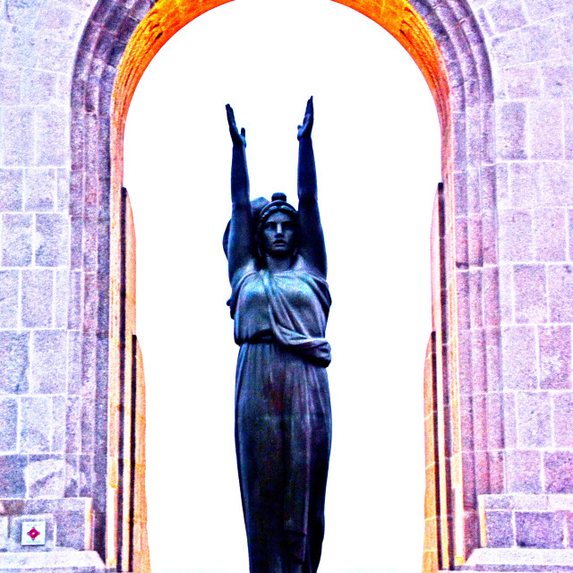 "The statue of the memorial monument" by Amit Mendelsohn - $48.91 "The statue of the memorial monument" stock image