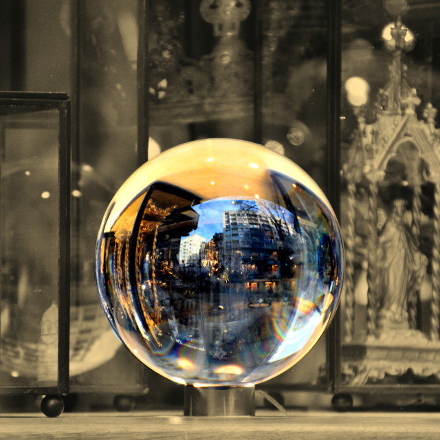 "The crystal ball" by Amit Mendelsohn - $48.91 "The crystal ball" stock image