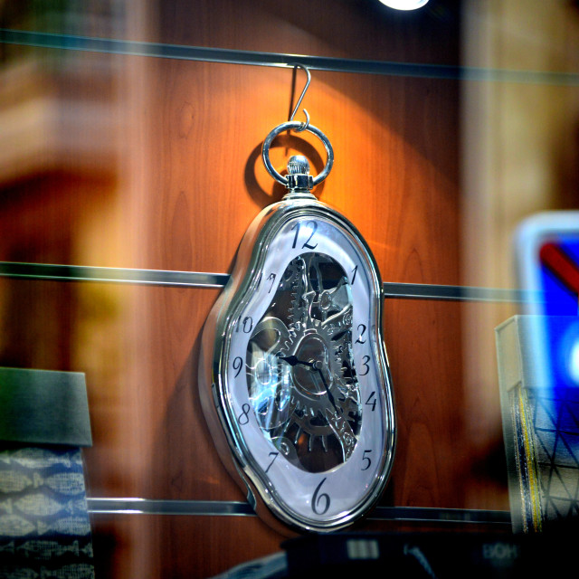 "Dali's clock" by Amit Mendelsohn - $48.91 "Dali's clock" stock image