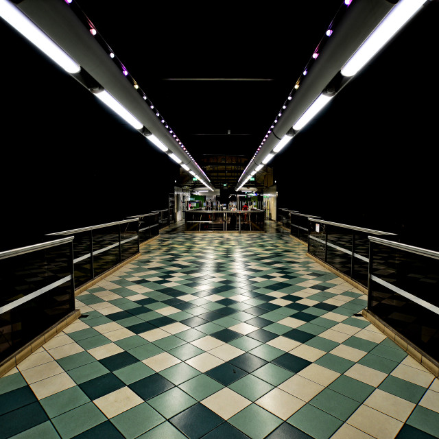 "A metro station 1" by Amit Mendelsohn - £50.00 "A metro station 1" stock image