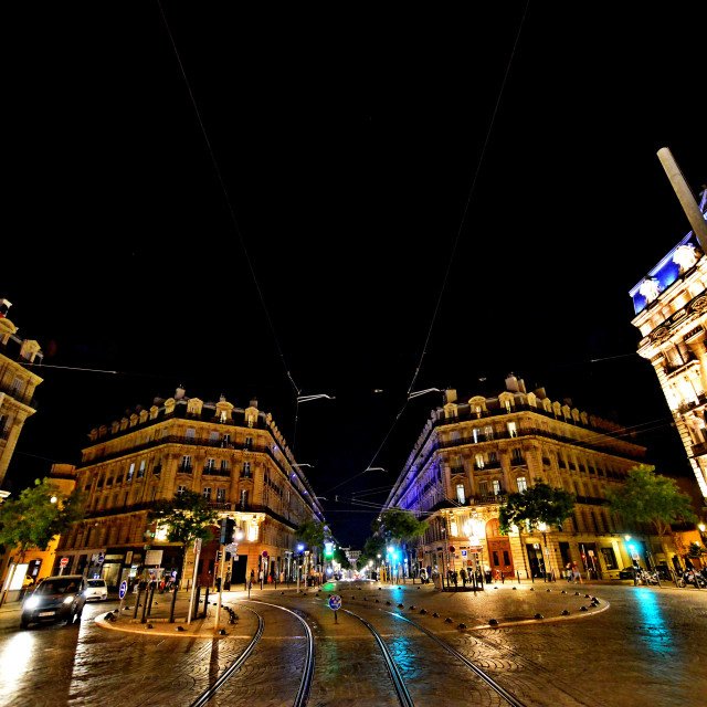 "Place Sadi Carnot - Marseille" by Amit Mendelsohn - £50.00 "Place Sadi Carnot - Marseille" stock image