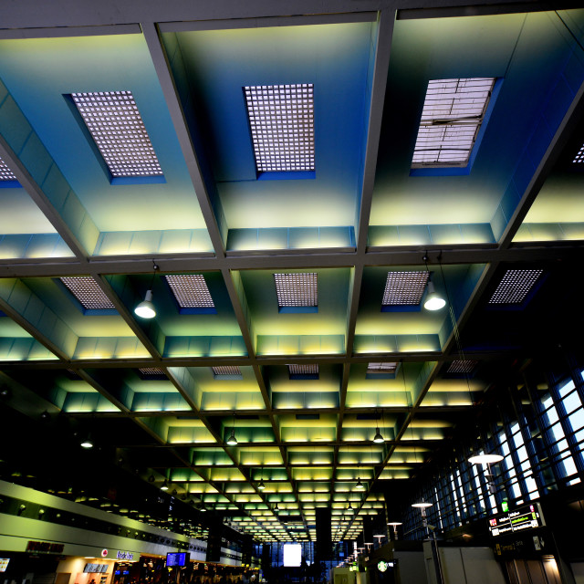 "The ceiling of the airport" by Amit Mendelsohn - $48.79 "The ceiling of the airport" stock image