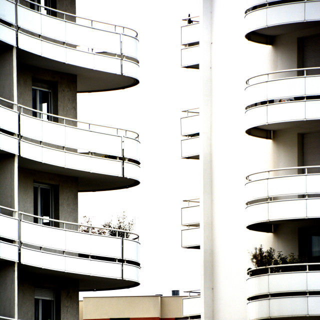 "white architecture" by Amit Mendelsohn - $48.79 "white architecture" stock image