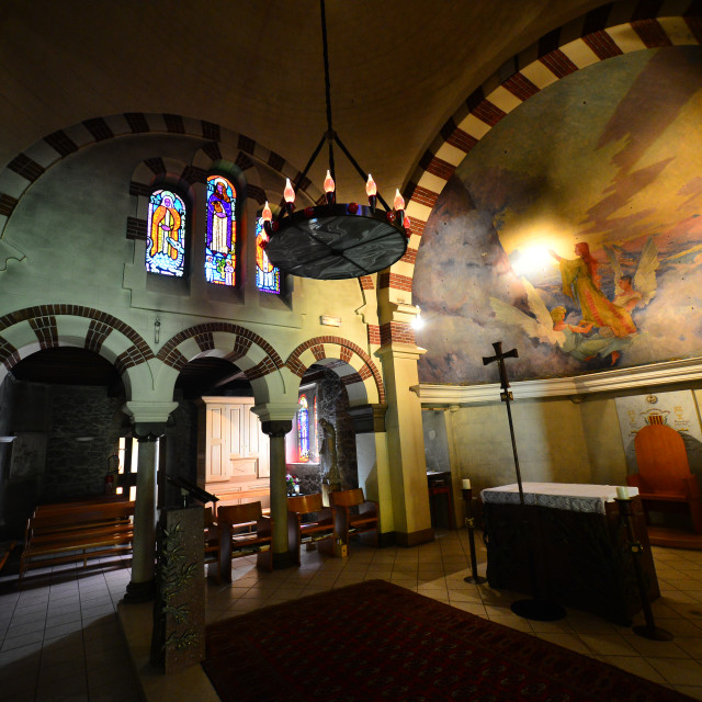 "A chapel in massif de st. baume" by Amit Mendelsohn - $48.79 "A chapel in massif de st. baume" stock image