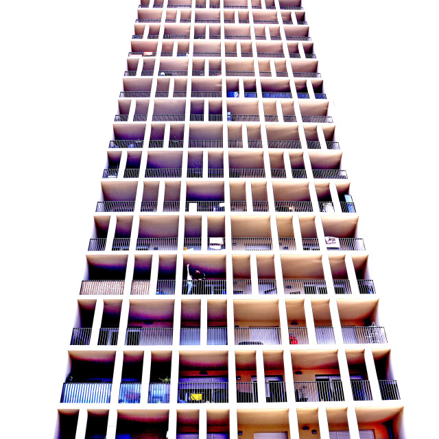 "The balconies" by Amit Mendelsohn - $48.79 "The balconies" stock image