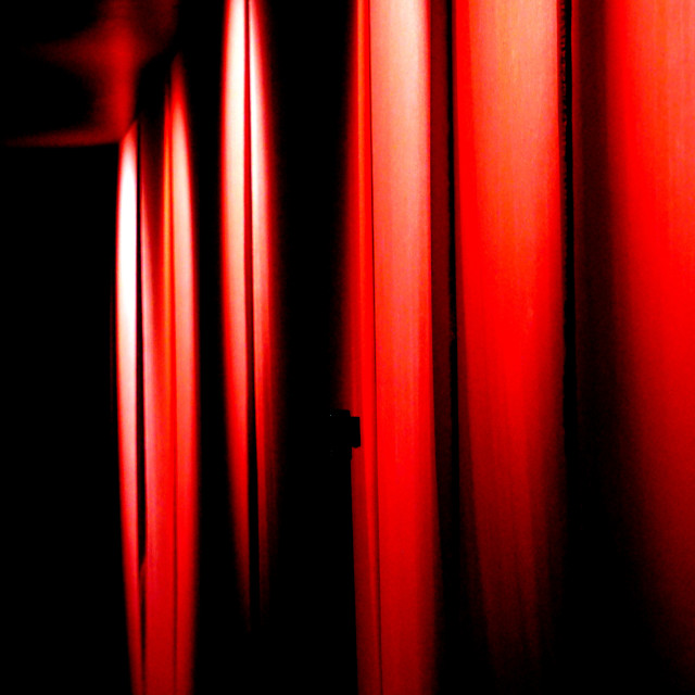 "The red effect" by Amit Mendelsohn - £50.00 "The red effect" stock image