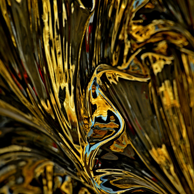 "Abstract smear of gold" by Amit Mendelsohn - £50.00 "Abstract smear of gold" stock image