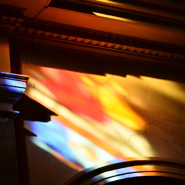 "colours reflecting" by Amit Mendelsohn - £50.00 "colours reflecting" stock image
