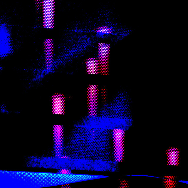 "Purple light behind" by Amit Mendelsohn - £50.00 "Purple light behind" stock image