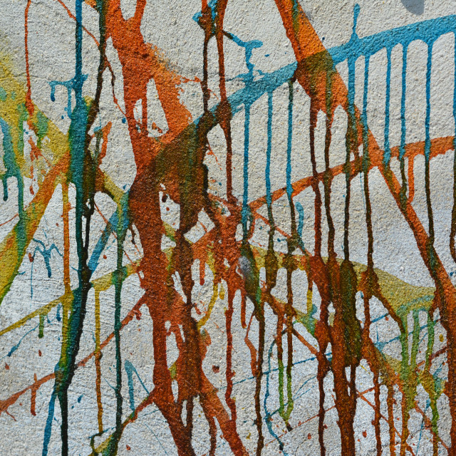 "paint smears" by Amit Mendelsohn - £50.00 "paint smears" stock image
