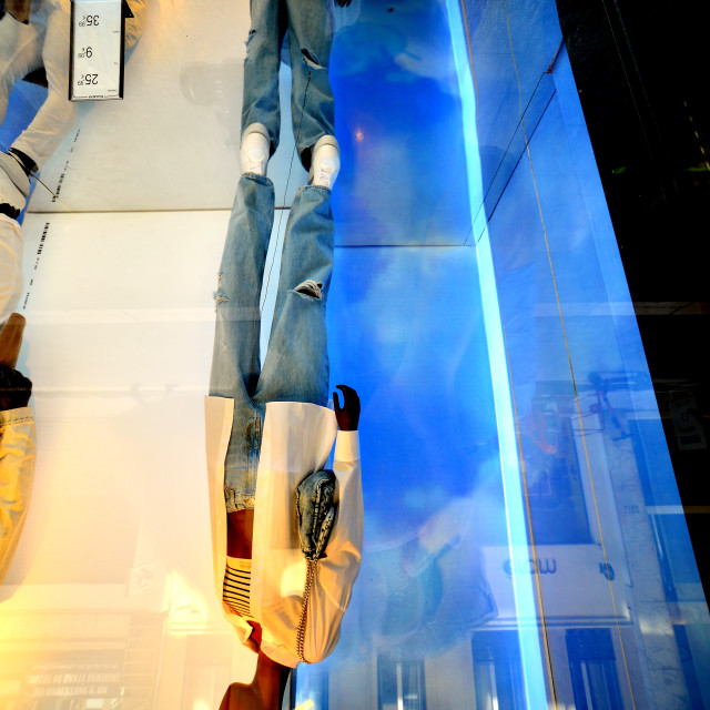 "Reflection of a mannequin" by Amit Mendelsohn - $48.79 "Reflection of a mannequin" stock image