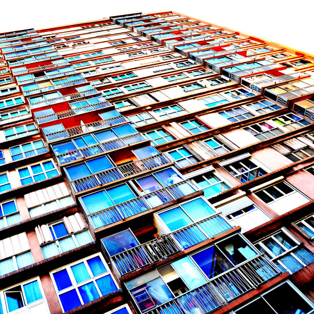 "A habitant building" by Amit Mendelsohn - $48.79 "A habitant building" stock image