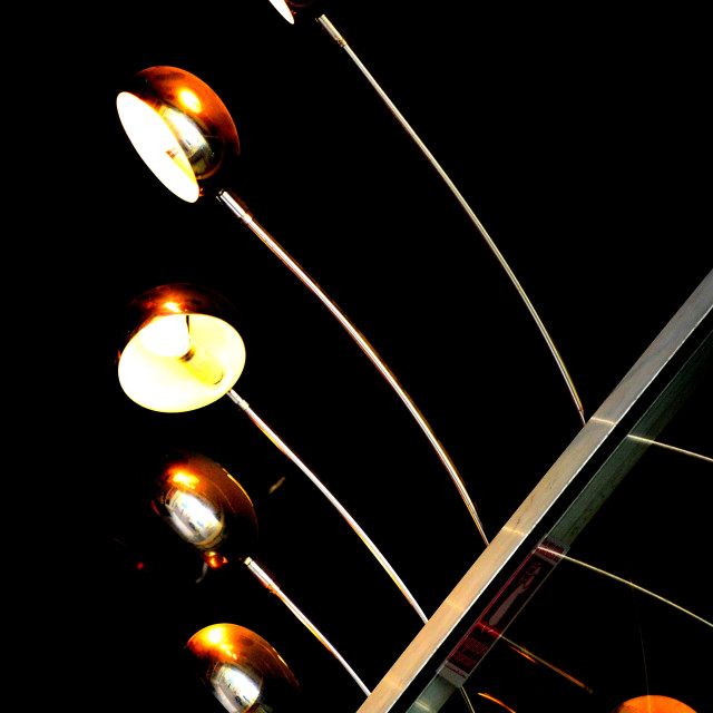 "Lights and it's reflection" by Amit Mendelsohn - $48.79 "Lights and it's reflection" stock image