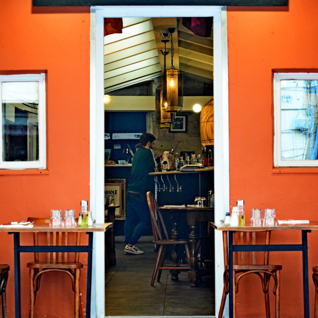"A restaurant entrance" by Amit Mendelsohn - $48.79 "A restaurant entrance" stock image