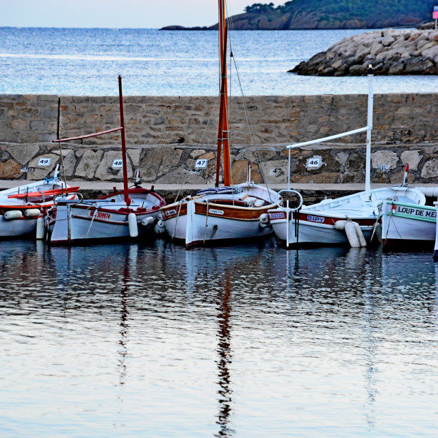 "Boats and reflection" by Amit Mendelsohn - $48.79 "Boats and reflection" stock image