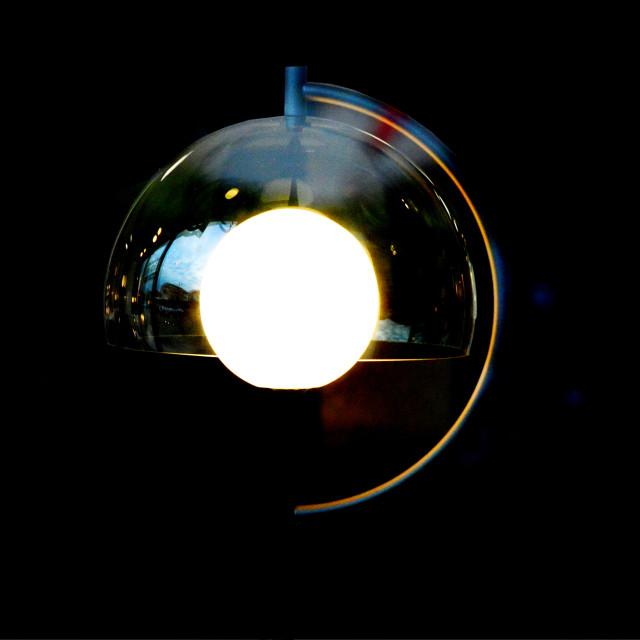"Light in a ball" by Amit Mendelsohn - £50.00 "Light in a ball" stock image