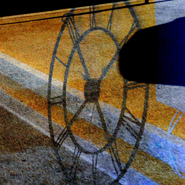 "Time is a shadow" by Amit Mendelsohn - $49.80 "Time is a shadow" stock image